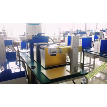 Enclosed Optical Fiber Laser Marking Machine With Protective Cover 20W/30W/50W/100W